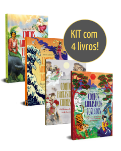 kit: 4 livros contos fantásticos