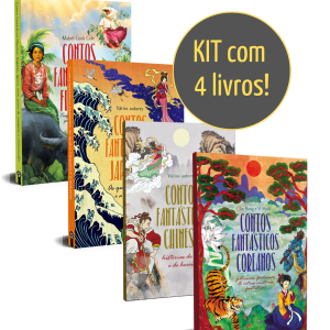 kit: 4 livros contos fantásticos