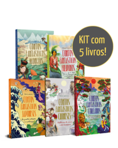 kit: 5 livros contos fantásticos