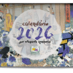 Calendário 2026 por Utagawa Kuniyoshi