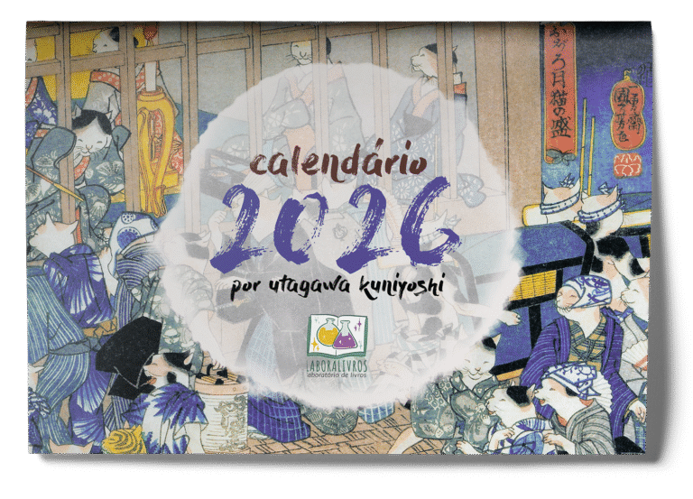 Calendário 2026 por Utagawa Kuniyoshi